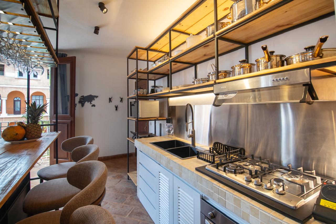 Duplex loft–style apartment with ocean view, recently renovated.