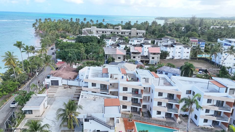 Miles of beach right in front of you.