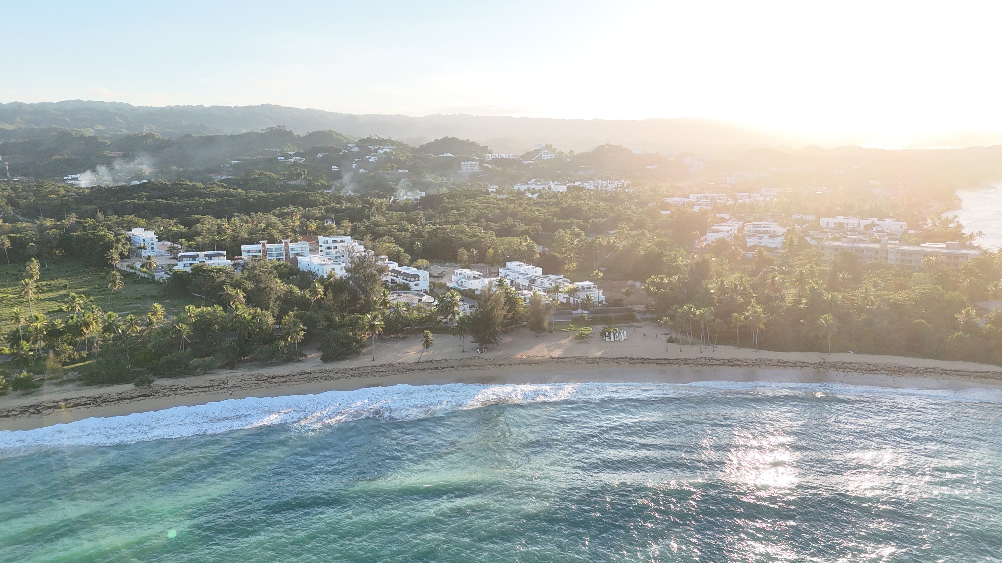 Beachfront penthouses