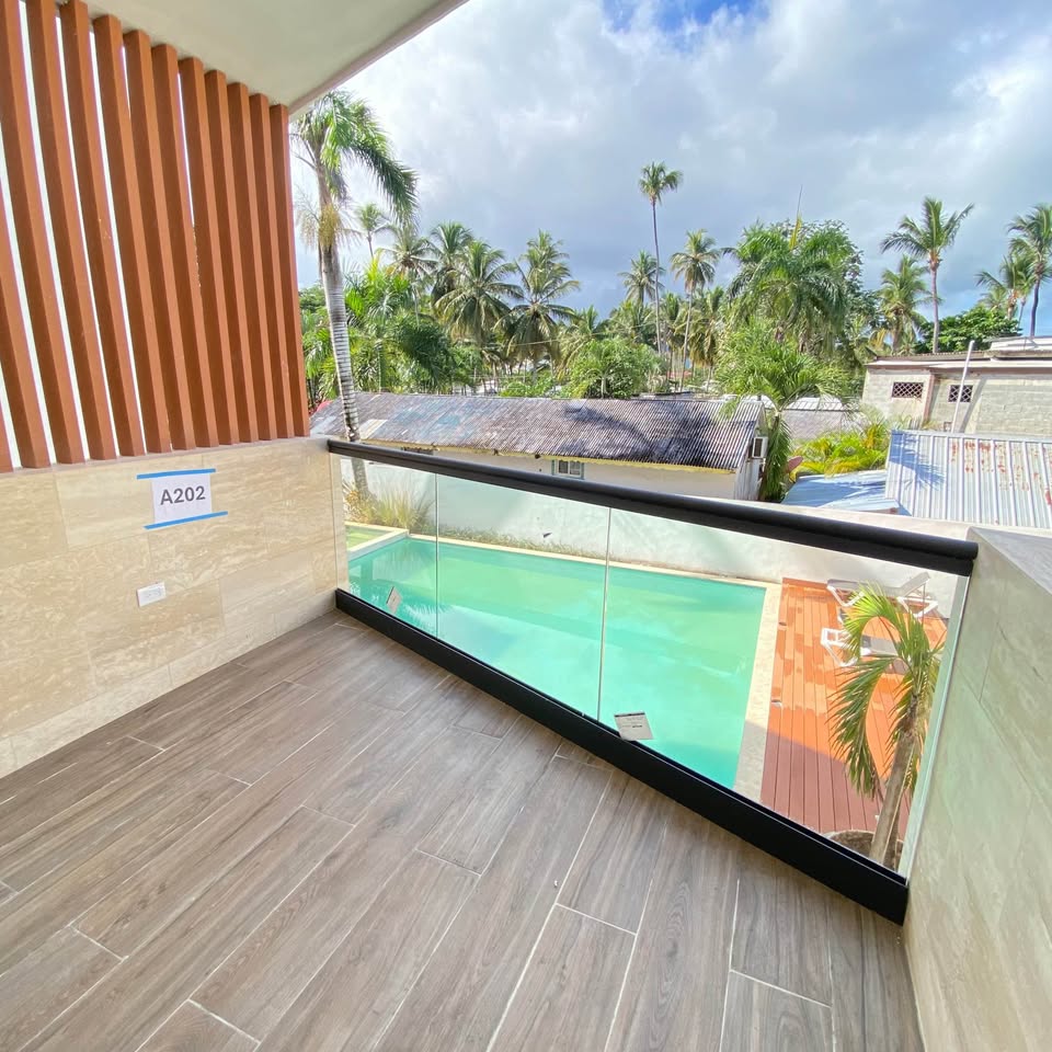 Miles of beach right in front of you.