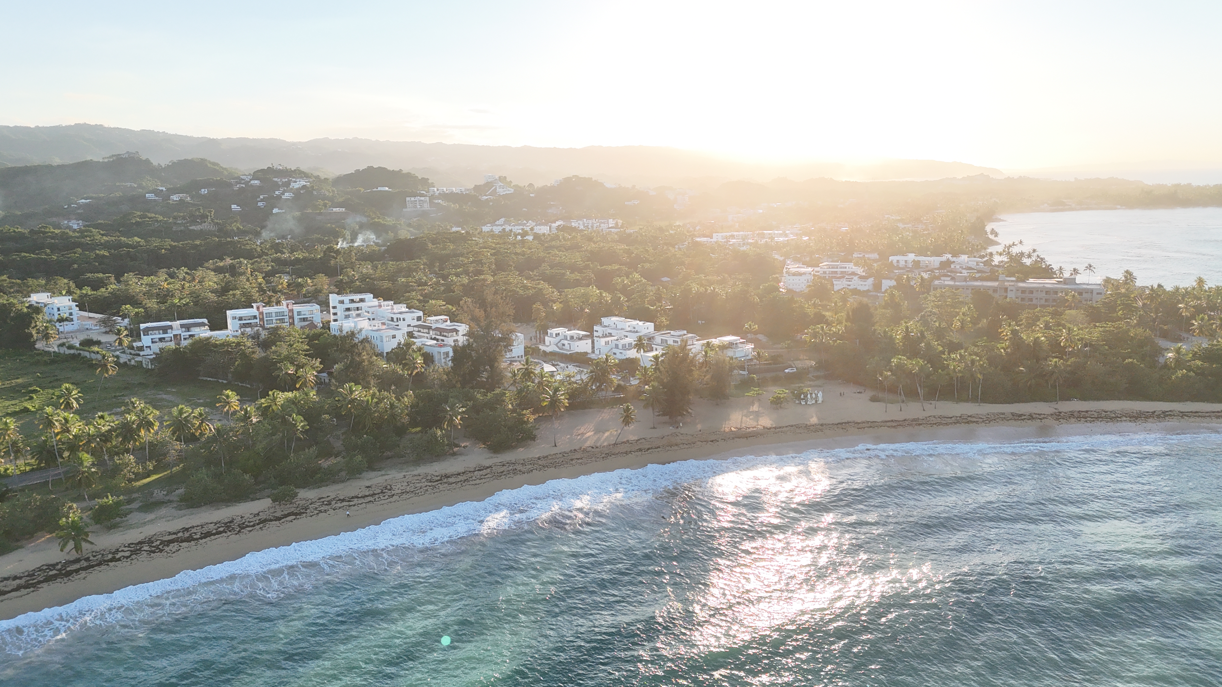 Beachfront penthouses
