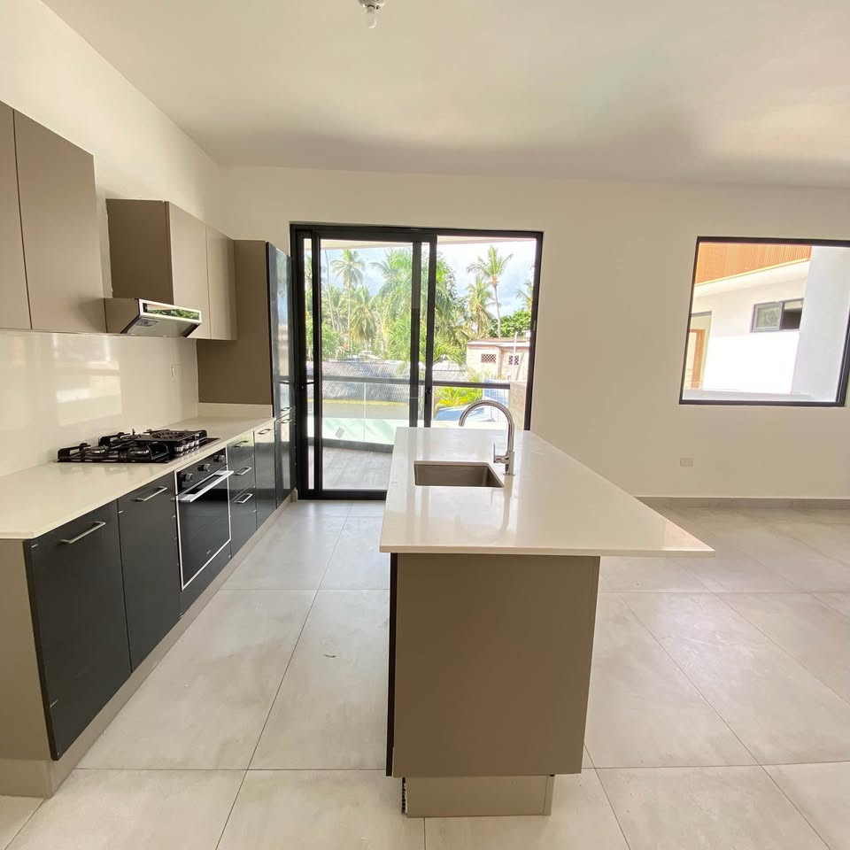 Miles of beach right in front of you.