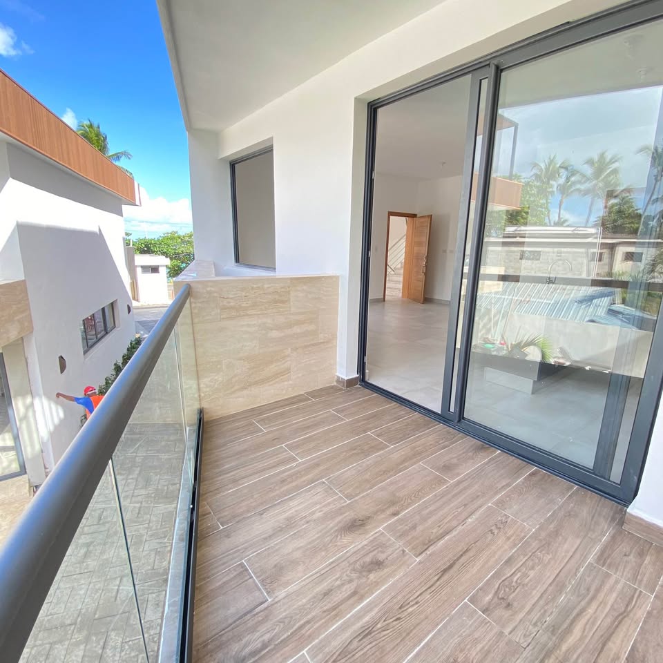 Miles of beach right in front of you.