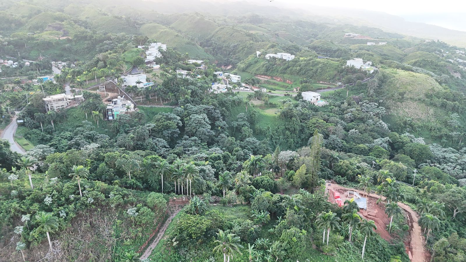 Lots with panoramic ocean view – only 8 minutes from Las Terrenas