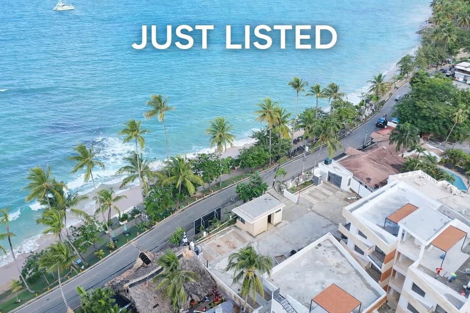 Miles of beach right in front of you.