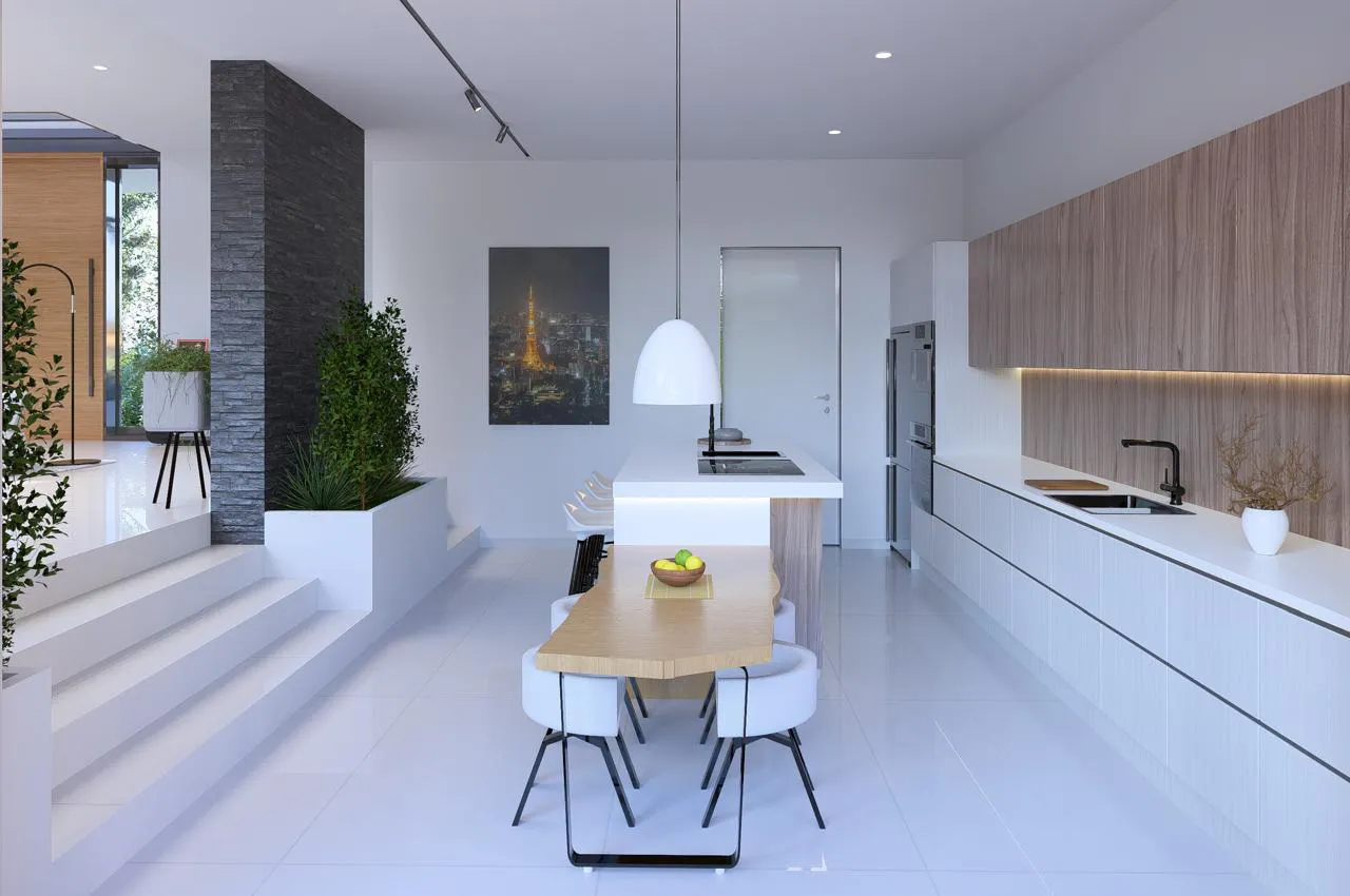 Ocean View Villa in a Private Natural Setting, 1,120 m² of land and 450 m² of construction.