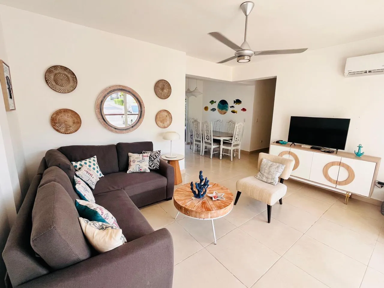 3-Bed Ground-Floor Condo with Private Garden 200m from Punta Popy Beach | Las Terrenas