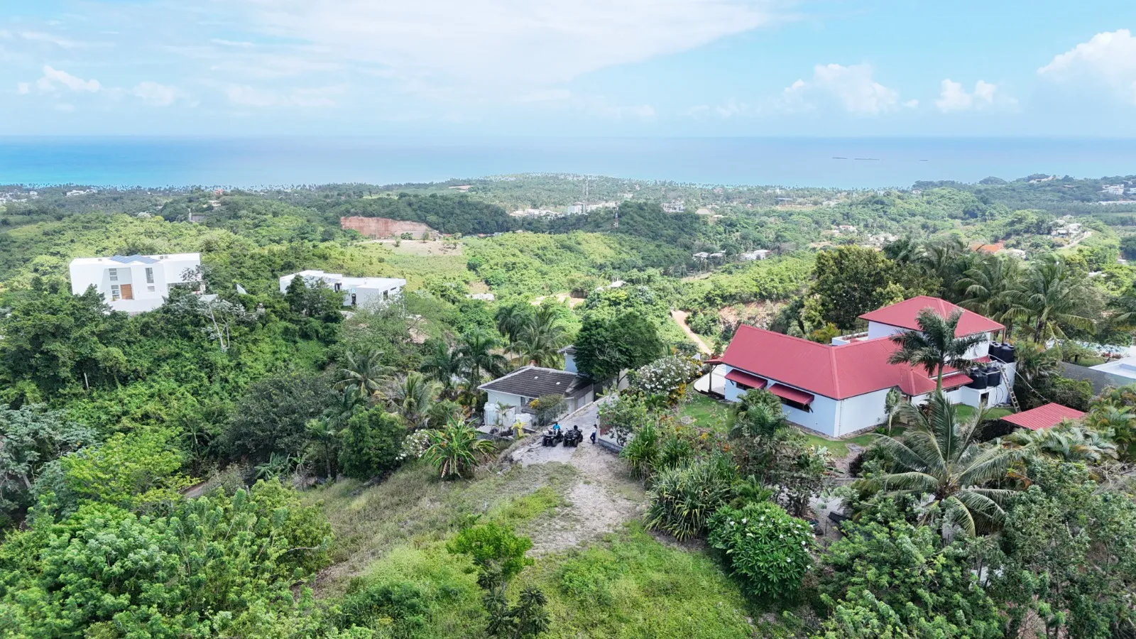 Panoramic Ocean View Land for Sale in Loma del Agua | 1,822 m² Lot in Las Terrenas
