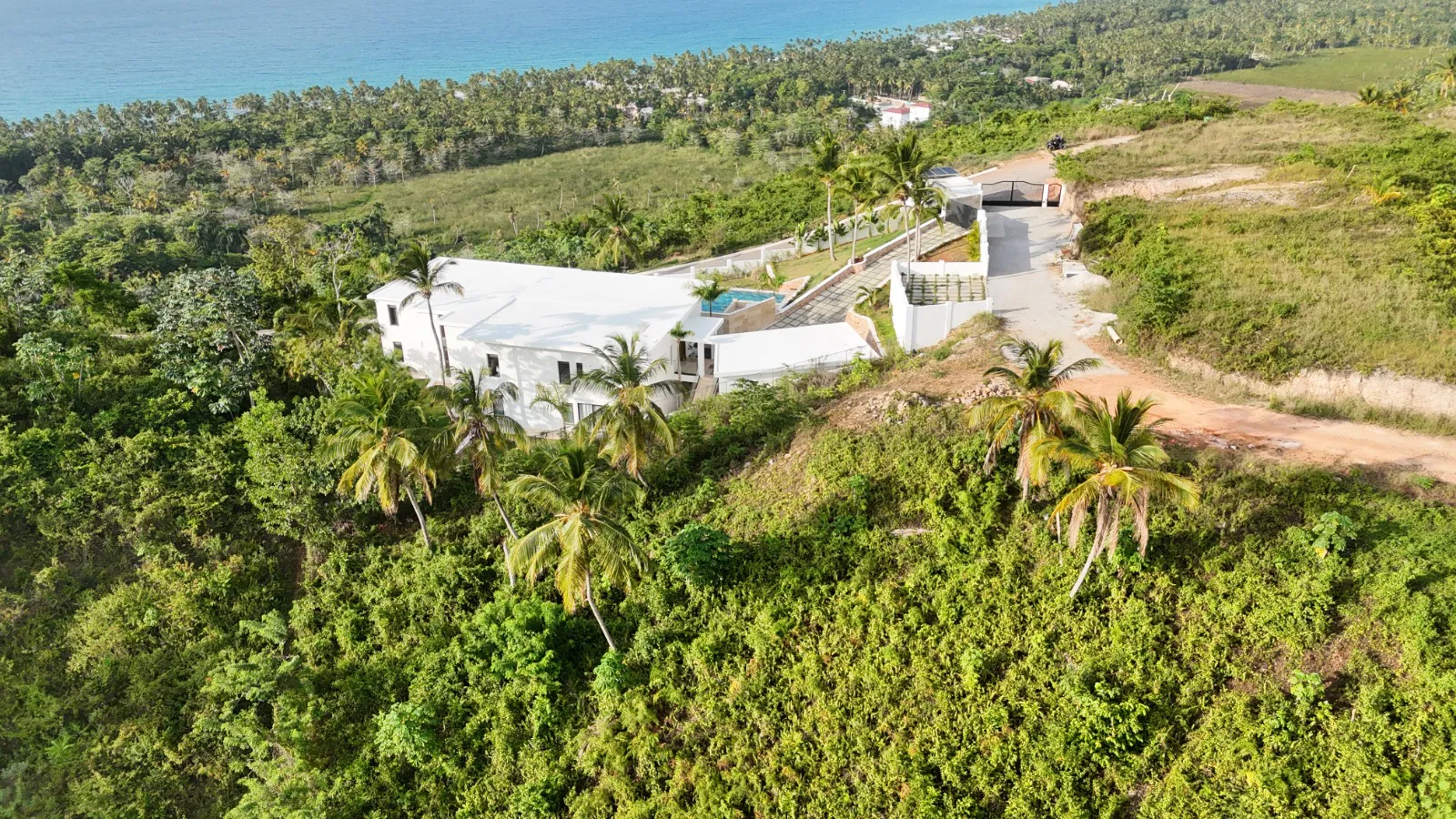 Prime Ocean-View Land in Exclusive Luxury Enclave | Playa Cosón, Las Terrenas