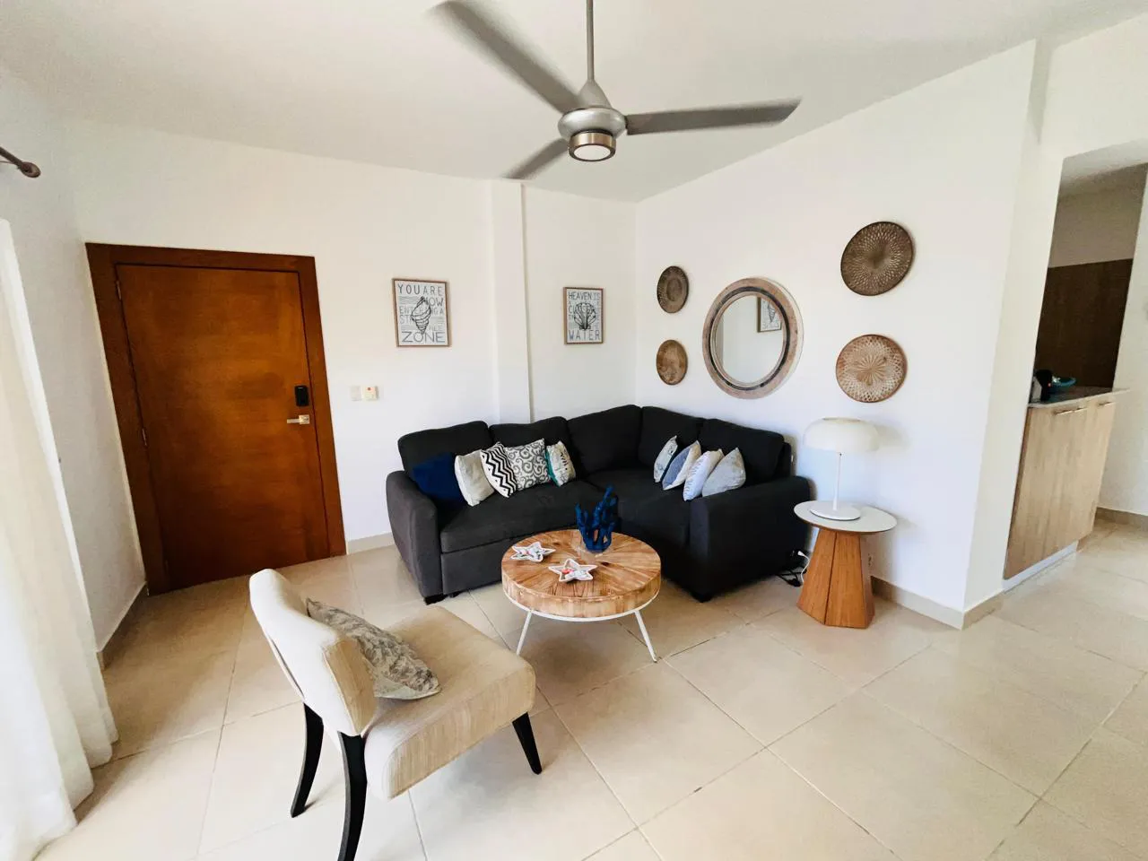 3-Bed Ground-Floor Condo with Private Garden 200m from Punta Popy Beach | Las Terrenas